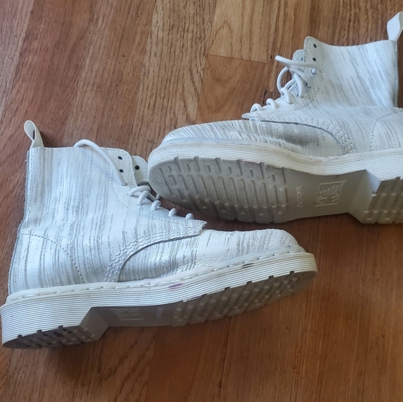 Doc Marten Pascal Painter Leather Combat Boots, Mens Size 6, Womans 7 - Picture 11 of 12